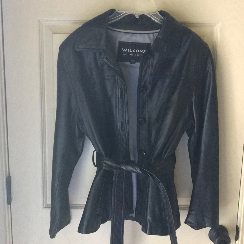 Leather Jacket (Wilsons) - image 3